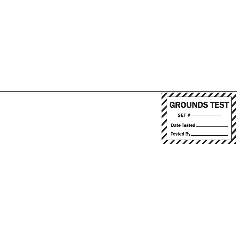 Grounds Test Set #  Test Label