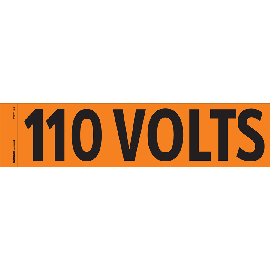"110 Volts" Markers