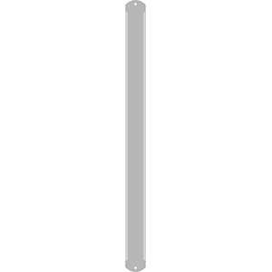 1" Vertical Character  Aluminum Holder - Fits 7 Characters