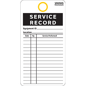 Service Record Tag 