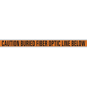 Fiber Optic Cable Buried Line Tape