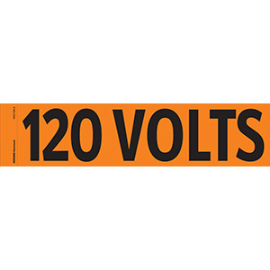 "120 Volts" Markers